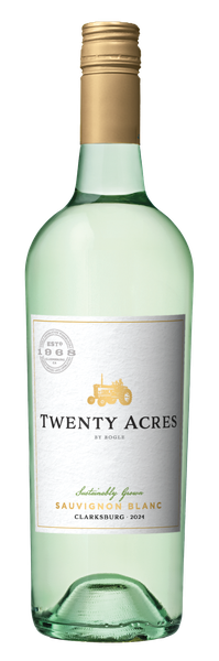 Bottle of Twenty Acres Sauvignon Blanc 2024 750 ML white wine with fresh and vibrant flavors