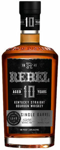 Rebel 10 Year Single Barrel Kentucky Straight Bourbon Whiskey 750 ML