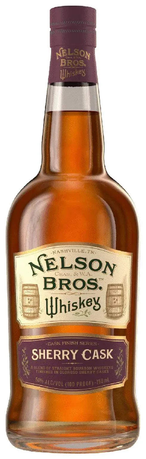 Nelson Bros Blended American Whiskey Cognac Cask 96.7 proof 750ml bottle
