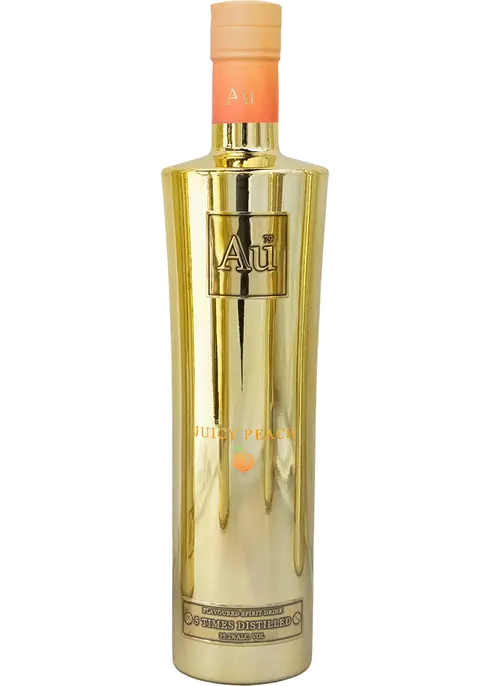 Au Vodka Juicy Peach 750 ML bottle