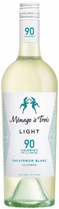 Menage A Trois Sauvignon Blanc Light California 750 ML