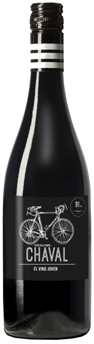 Bottle of Chaval Joven Red 750 ML Spanish red wine with vibrant fruit character and smooth finish