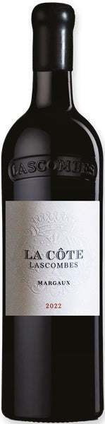 La Cote Lascombes Margaux 2022 750 ML Bordeaux wine bottle with elegant label and rich red wine