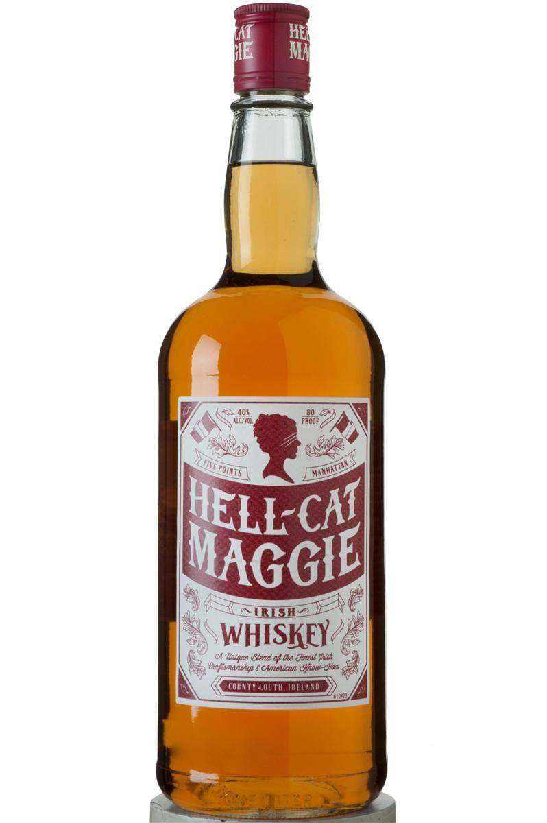 Bottle of Hell-Cat Maggie Irish Whisky 750 ML – Irish spirit with bold flavor