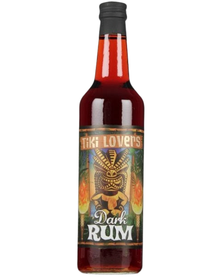 Tiki Lovers Dark Rum 750 ML bottle – premium Caribbean rum