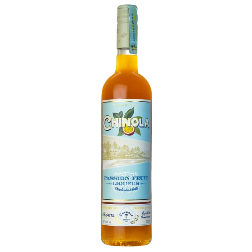 Chinola Passion Fruit Liqueur 750 ML bottle – Premium tropical liqueur made with real passion fruit, perfect for cocktails or sipping.