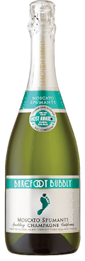 Barefoot Cellars Bubbly Moscato Spumante Champagne California 750 ML