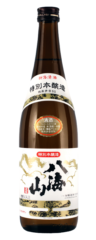 Hakkaisan Sake Brewery Tokubetsu Honjozo 720 ML bottle, premium Japanese sake