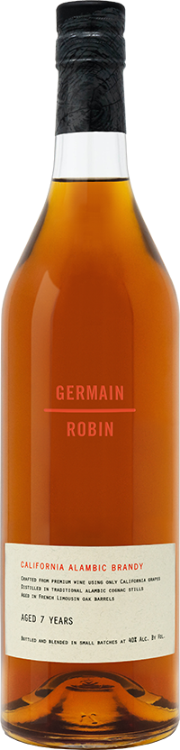 Germain Robin 7 Years Old Aged California Alambic Brandy bottle 750 ML.