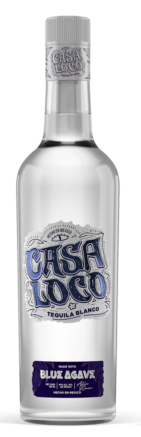 Casa Loco Blanco Tequila 750 ML