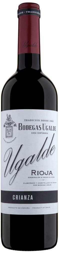 Bodegas Ugalde Rioja Crianza 750ml – Premium Spanish Rioja red wine bottle