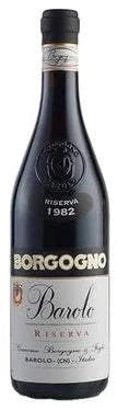 Giacomo Borgogno Barolo Riserva 1982 bottle showcasing aged Italian red wine with rich aromas and elegant character