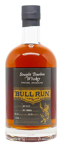 Bull Run Barrel Strength 6 Year Bourbon MGP Whiskey 750 ML