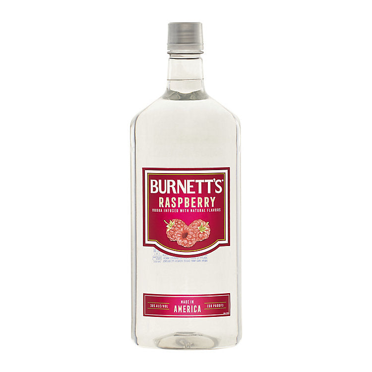 Burnett's Raspberry Flavored Vodka 60 1.75 L