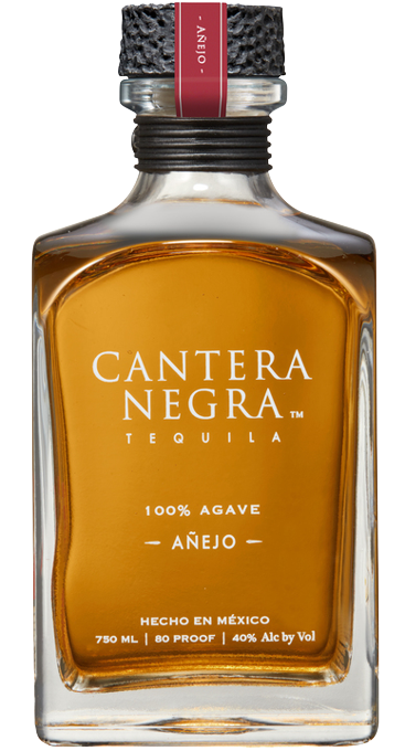 Tequila Anejo Cantera Negra - Aged Anejo 80 750 ML Rich Smooth Flavor