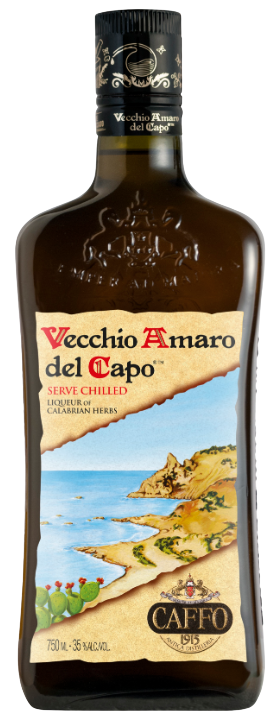 Capo Liqueur Caffo Vecchio Amaro Del 750 ML |Authentic Italian Liqueur