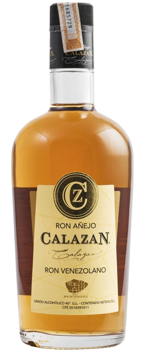 Calazan Ron Anejo 4 Year 750 ML Venezuelan aged rum with caramel and spice notes