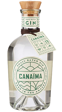 Canaima Gin Small Batch Gin 700ml bottle with Amazon rainforest botanicals and cork stopper