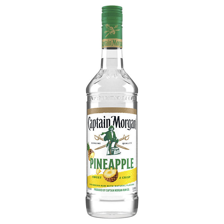 Captain Morgan Caribbean Pineapple Flavored Rum 70 750 ML