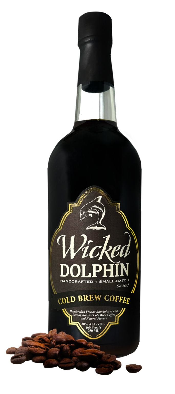 Wicked Dolphin Cold Brew Coffee Rum 1 L