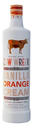 Cow Wreck Orange Vanilla Cream 750 ML bottle