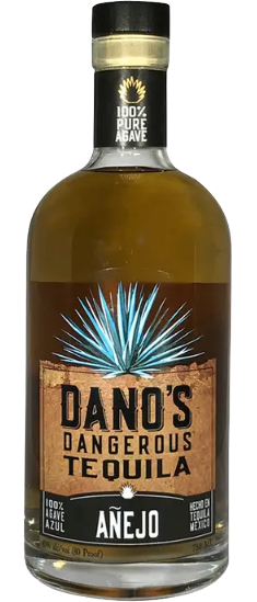 Dano'S Anejo Tequila 750 ML bottle with rich amber color and labeling.