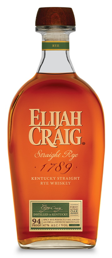 Elijah Craig Straight Rye Whiskey 1 L