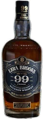 Ezra Brooks Kentucky Sour Mash Straight Bourbon Whiskey 99 - 1.75 L