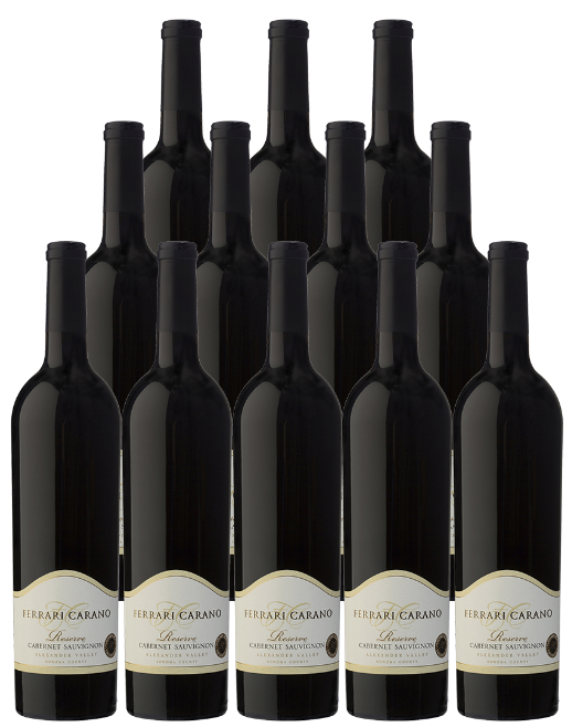Ferrari Carano Reserve Cabernet Sauvignon Alexander Valley 2021 750 ML (12 Bottle)