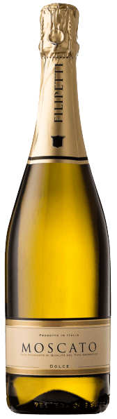 Filipetti Moscato Dolce Sparkling Wine 750 ML bottle