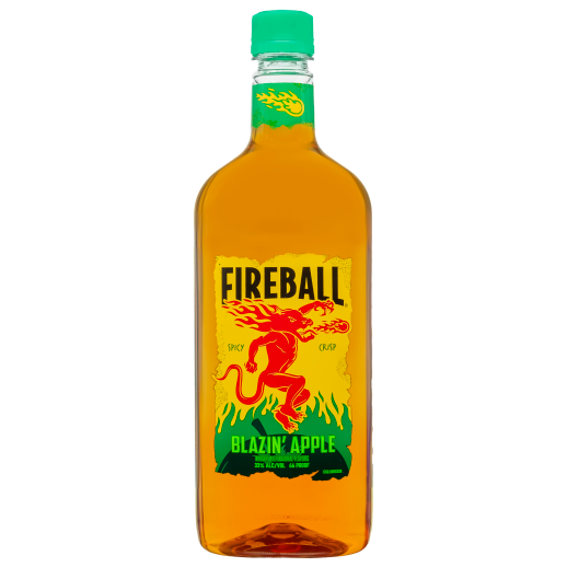 Fireball Apple Cinnamon Whiskey Plastic 750 ML