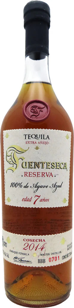 Fuenteseca Reserve Extra Anejo 7 Year Old 2014 750 ML