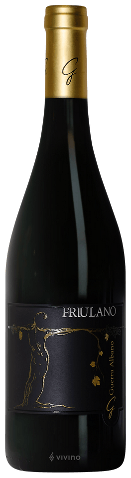 Guerra Albano Colli Orientali Del Friuli Friulano 2020 750ml – Premium Italian white wine bottle