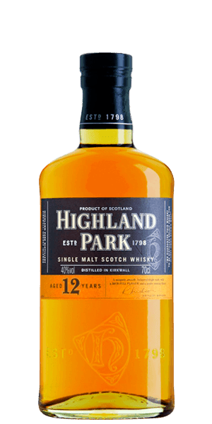 Highland Park 12 Years Old Single Malt Scotch Whisky 750 ML bottle