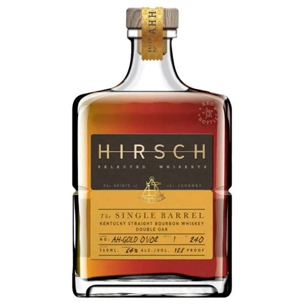 Hirsch The Single Barrel Double Oak Straight Bourbon Whiskey 750 ML