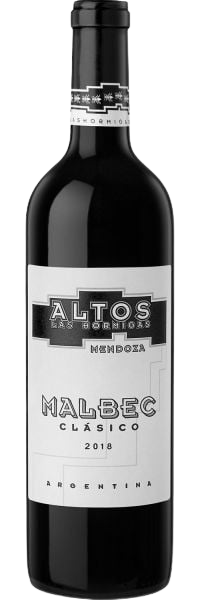 Altos Las Hormigas Malbec Clasico 2018 wine bottle, 750 ML.