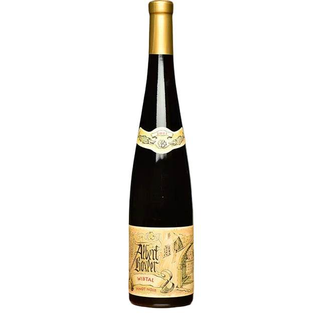 Albert Boxler Pinot Noir S Alsace 2023 French red wine bottle with cherry and raspberry notes