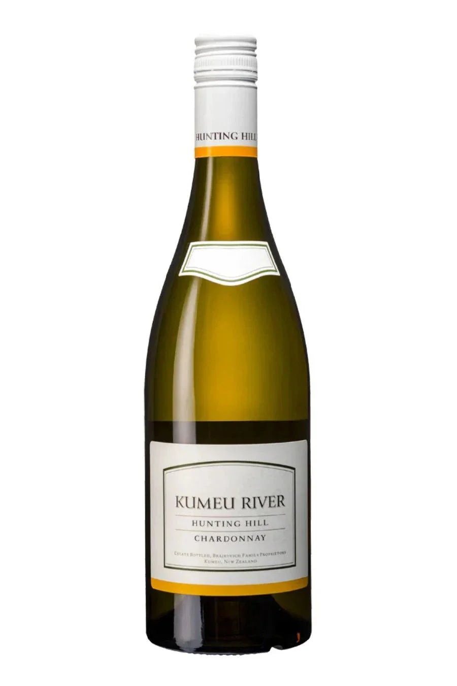 Kumeu River Coddington Chardonnay 2022 white wine bottle with elegant label and screw cap