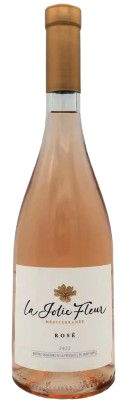 La Jolie Fleur Mediterranee Rosé Wine Bottle 750ML