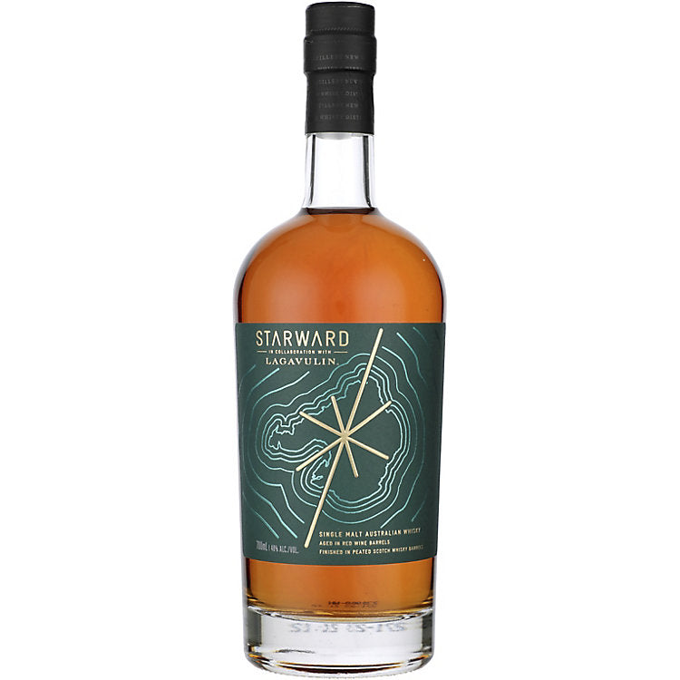 Lagavulin Cask Strength Single Malt Whisky bottle with box – limited edition release