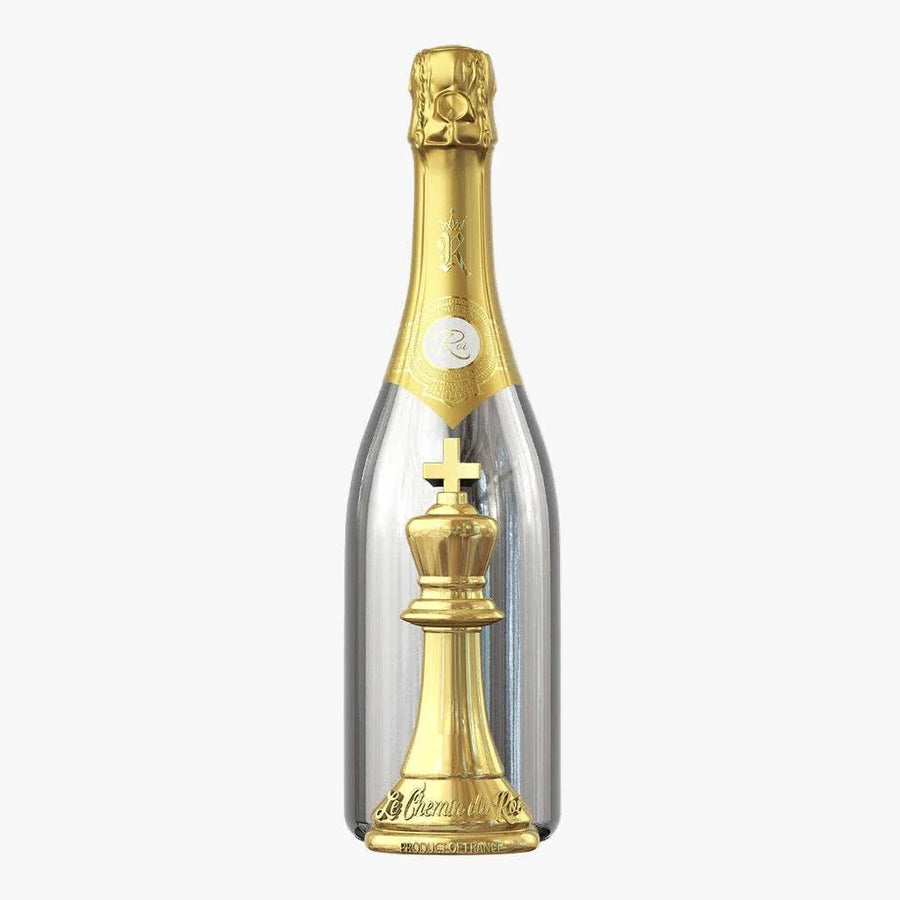 Le Chemin Du Roi Brut Reserve 750ml premium Champagne bottle with elegant label and champagne glass