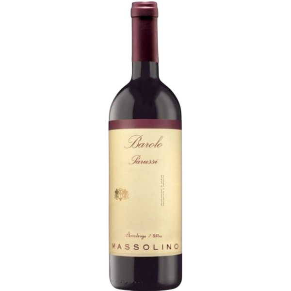 Massolino Barolo Parussi 2011 wine bottle, 750 ML, elegant Italian red.