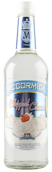 Mccormick Whipped Cream Vodka 750 ML bottle