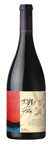 Montes Valle del Colchagua Syrah Folly 2019 wine bottle from Chile's Colchagua Valley
