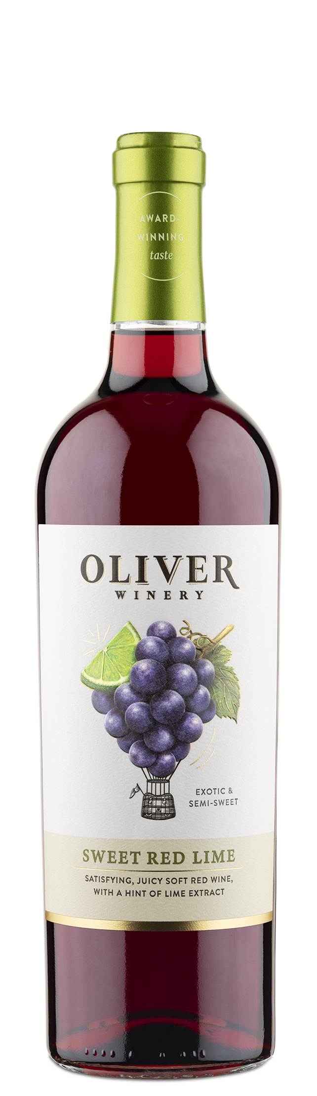 Oliver Winery And Vineyards Sweet Red Lime 750 ML Buy Now Online