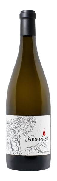 Matchbook The Arsonist Chardonnay 2018 wine bottle with elegant label design.