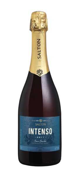 Familia Salton Intenso Brut 750 ML Brazilian sparkling wine bottle with fine bubbles and crisp citrus character