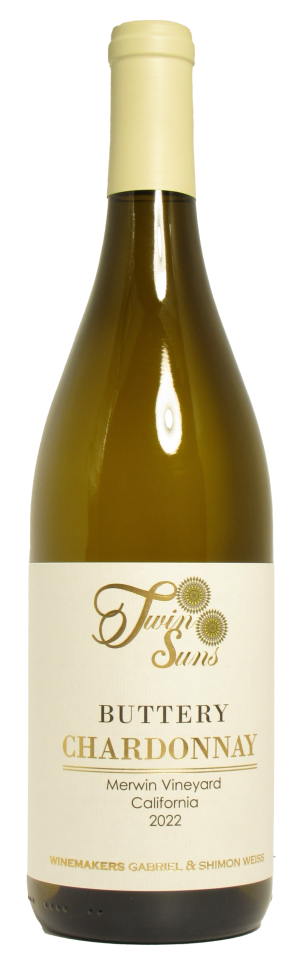 Twin Suns Buttery Lodi Chardonnay 750 ML bottle