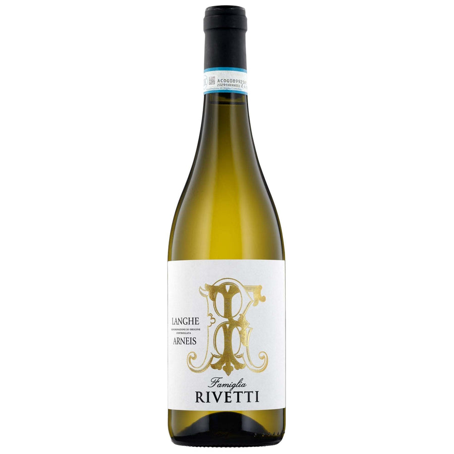 Famiglia Rivetti Langhe Arneis 750 ML Italian White Wine Bottle