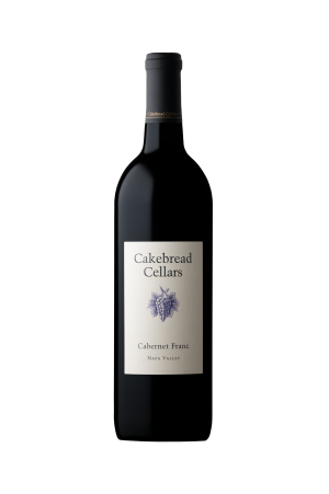 Bottle of Cakebread Cabernet Franc Napa Valley 2022 750 ML red wine